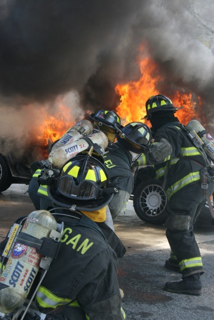 Attacking Car Fire